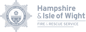 hampshire fire rescue logo grey