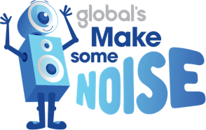 global's make some noise logo
